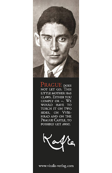 Záložka Franz Kafka/Praha