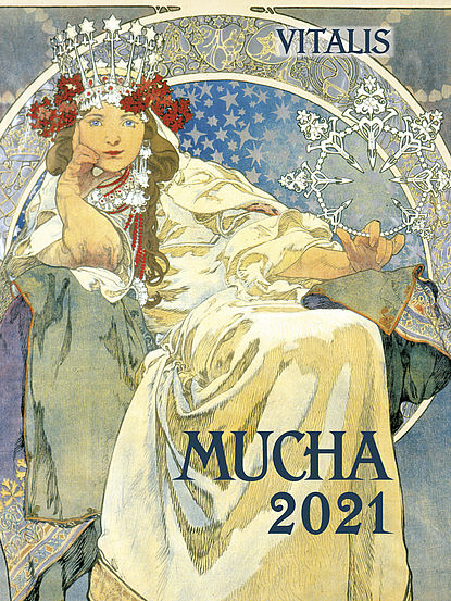 Minikalendář Alfons Mucha 2021