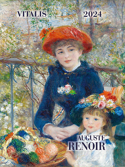 Minikalender  Auguste Renoir 2024