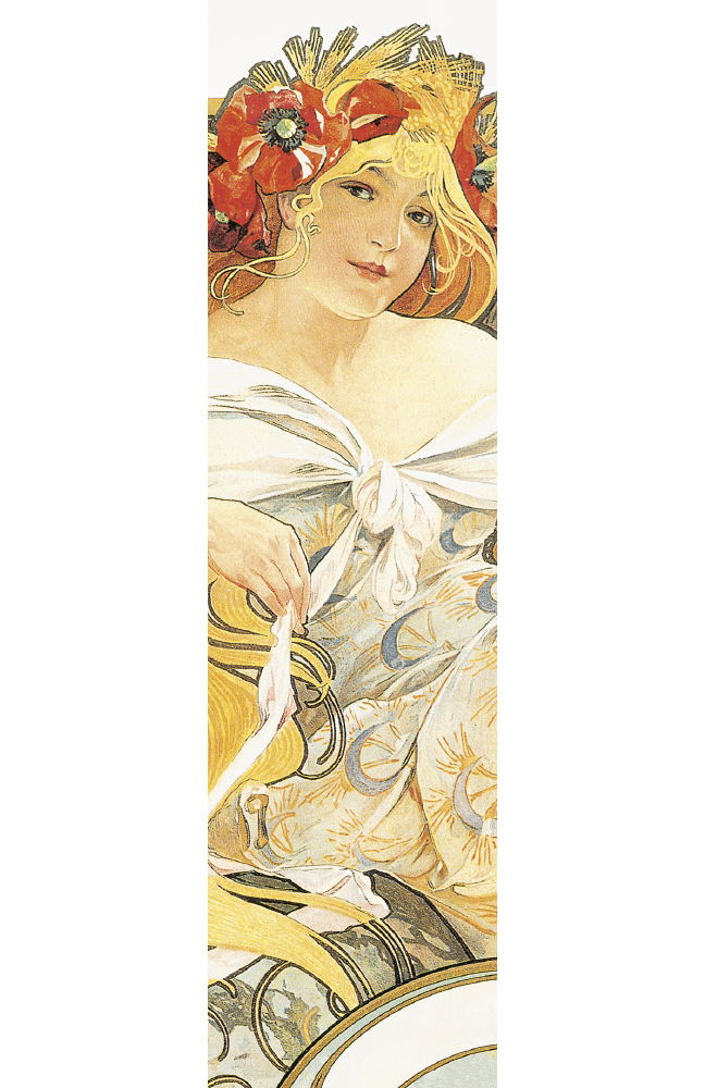 Lesezeichen Alfons Mucha Biscuits Lefèvre-Utile