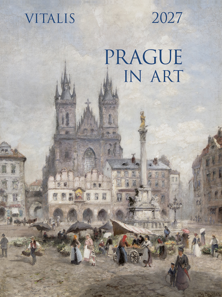 Minikalender Prague in Art 2027
