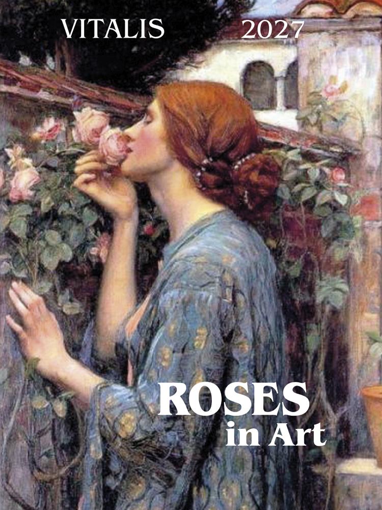 Minikalender Roses in Art 2027
