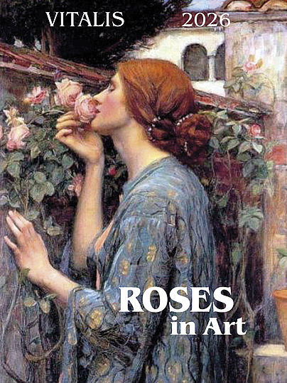 Minikalender Roses in Art 2026