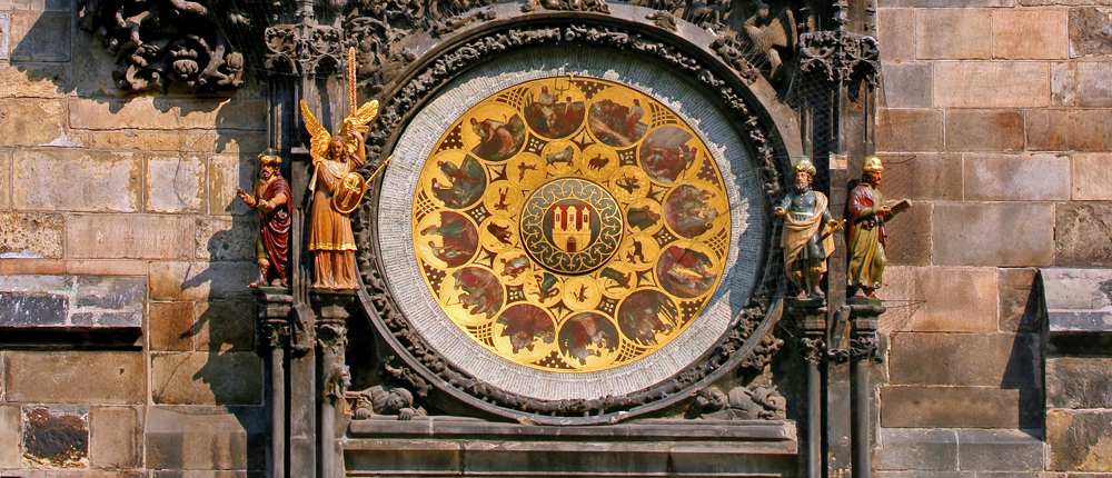 Magnet Astronomische Uhr Orloj