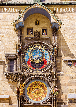 Magnet Astronomische Uhr Orloj