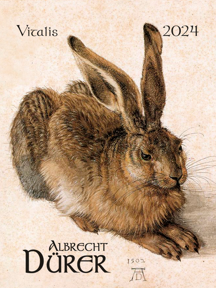Minicalendar Albrecht Dürer 2024, 9783899198140 Vitalis