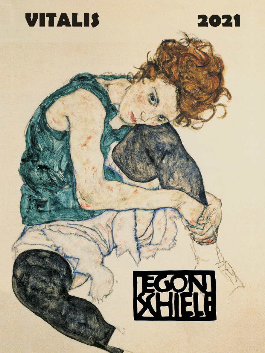 Minikalender Egon Schiele 2021, 978-3-89919-734-1 | Vitalis