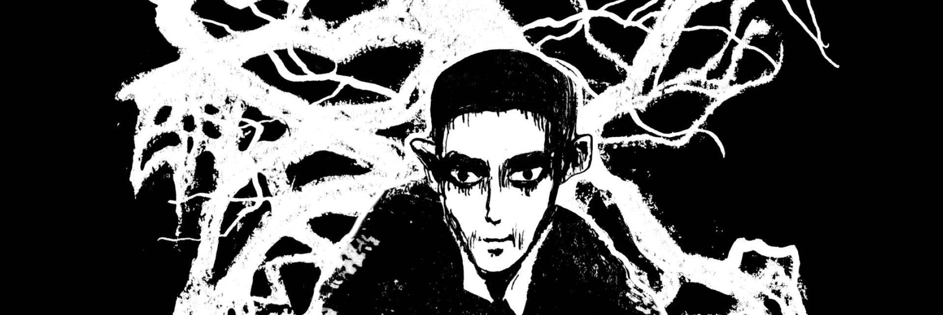 T-Shirt Kafka schwarz Herren 