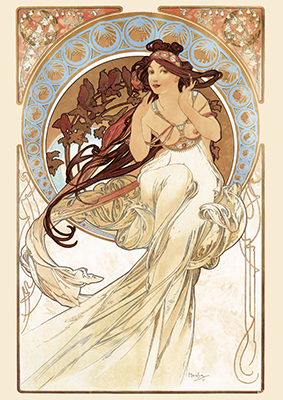 Poster Mucha Music